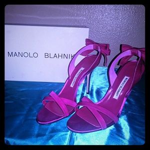 Manolo Blahnik Sandal with Bows